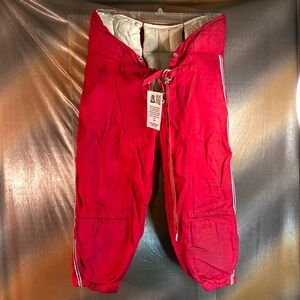 1950's Vintage Red & White jersey w/ Red MacGregor size 30 Padded Pants. 352‎